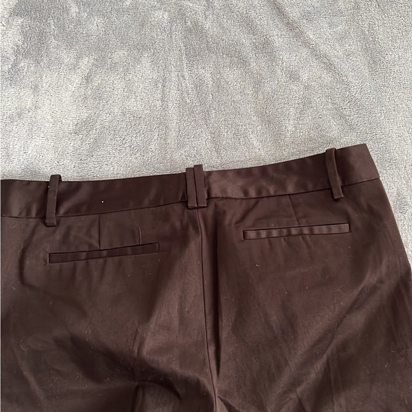 ZARA BASIC brown pants size 2 - Picture 5 of 6